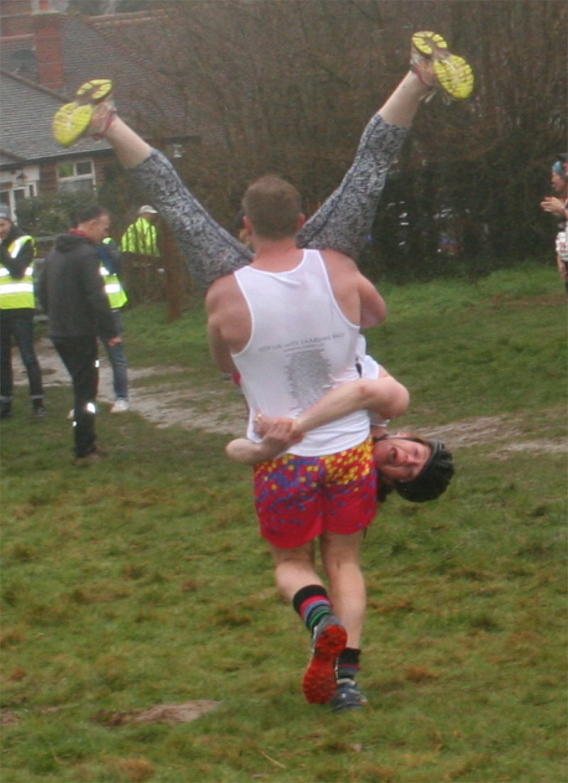 The UK Wife Carrying Race
